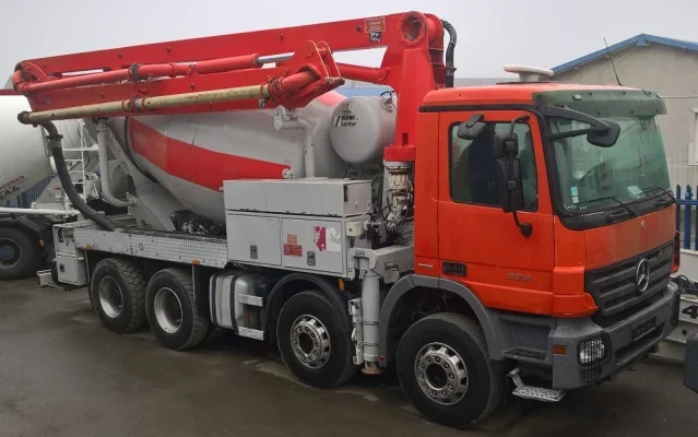 Concrete Mixer Pump Truck1